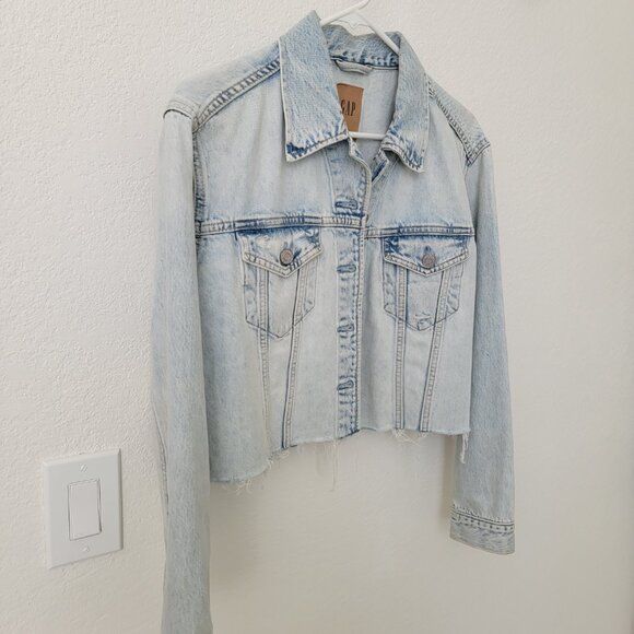GAP Denim Jacket Small - Picture 3 of 8